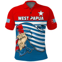 Free West Papua Polo Shirt One People One Soul Strong West Papuan LT13 - Wonder Print Shop