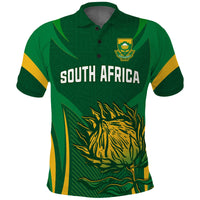South Africa Rugby Polo Shirt Springboks Champion LT13 - Wonder Print Shop