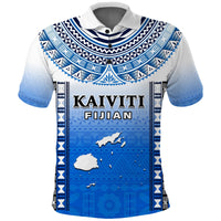 Fiji Polo Shirt Kaiviti Fijian Special Tapa Pattern - Wonder Print Shop