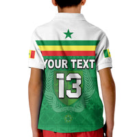 (Custom Text and Number) Senegal Polo Shirt 2022 Sporty Lions of Teranga Proud Football LT13 - Wonder Print Shop