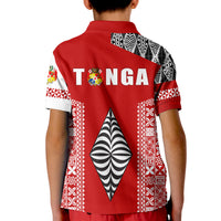 Tonga Rugby Polo Shirt KID Mate Maa Tonga LT13 - Wonder Print Shop