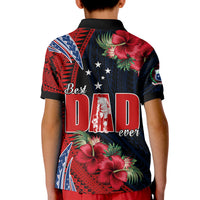 Samoa Fathers Day Polo Shirt KID Polynesian Best Dad Ever LT13 - Wonder Print Shop