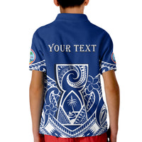 Custom Guam History and Chamorro Heritage Day Polo Shirt KID Latte Stone Polynesian - Wonder Print Shop