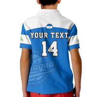 (Custom Text And Number) Nicaragua Polo Shirt 2023 Baseball - Wonder Print Shop