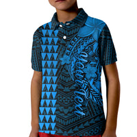 Custom Hawaii Polo Shirt Kakau Kanaka Maoli Combine Polynesian Shark Ver.03 - Wonder Print Shop