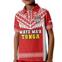 Custom Text And Number Tonga Rugby Polo Shirt Mate Maa Tonga Pacific Ngatu White - Wonder Print Shop
