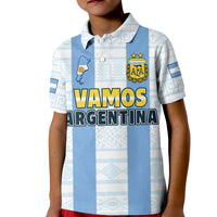 Argentina Polo Shirt Football 2022 Vamos La Albiceleste - Wonder Print Shop