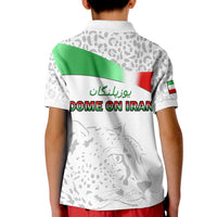 Iran Football Polo Shirt KID Team Melli Football 2022 - Wonder Print Shop