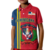 Dominican Republic Polo Shirt KID Happy 179 Years Of Independence - Wonder Print Shop