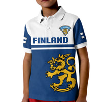 (Custom Text And Number) Finland Hockey Polo Shirt 2023 Come On Suomi - Wonder Print Shop