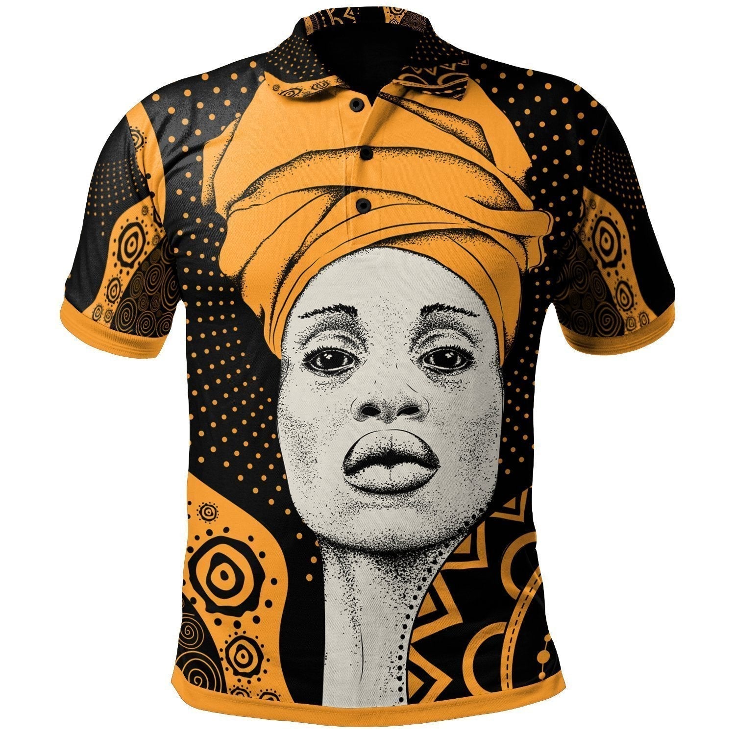 african-polo-shirt-african-woman-with-african-in-turban-dropi-polo-shirt