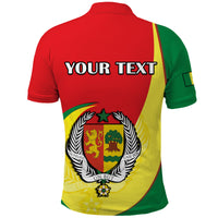 Custom Senegal Polo Shirt Happy 63th Independence Day - Wonder Print Shop