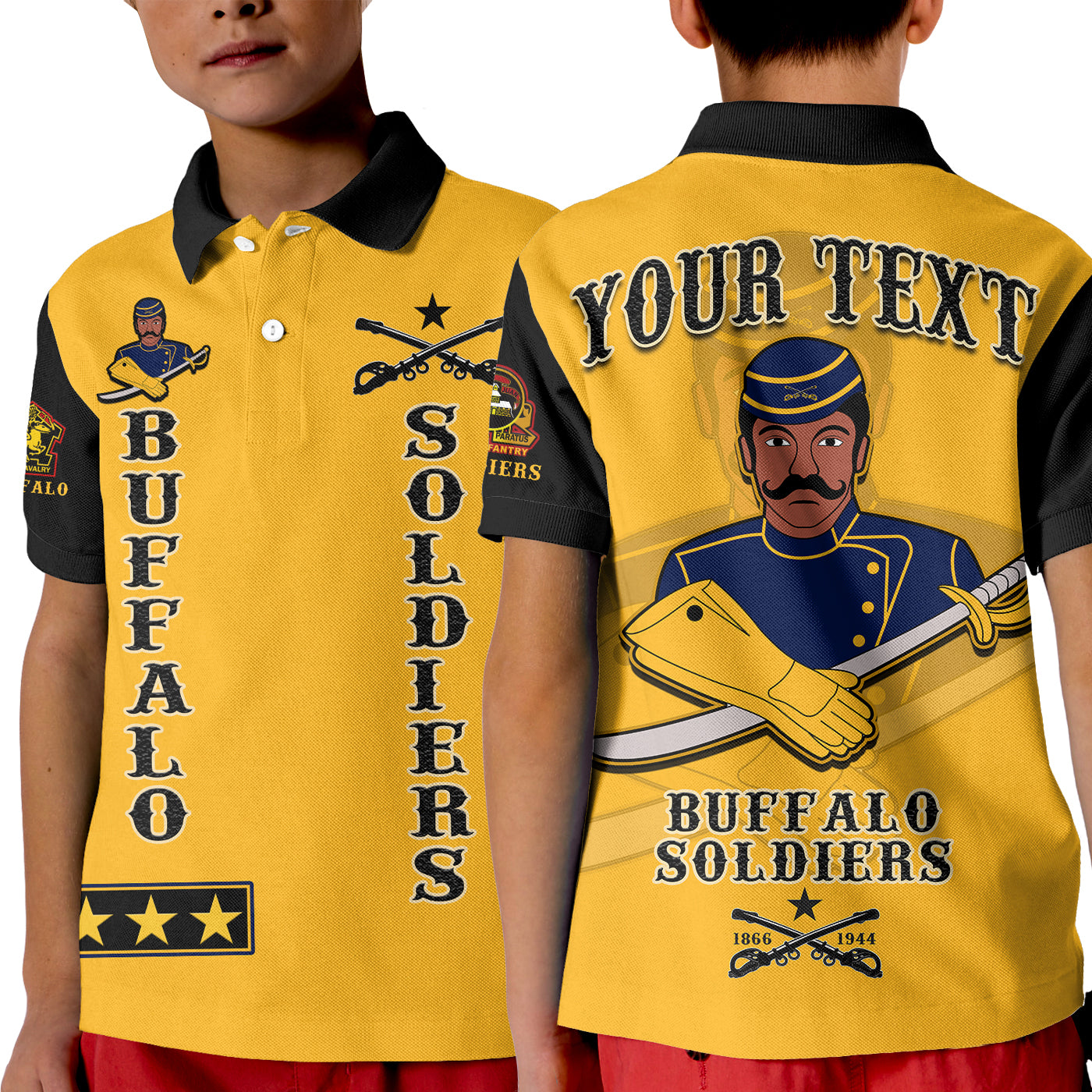 custom-personalised-buffalo-soldiers-polo-shirt-kid-motorcycle-bsmc-club