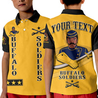 Custom Buffalo Soldiers Polo Shirt KID Motorcycle BSMC Club LT13 - Wonder Print Shop