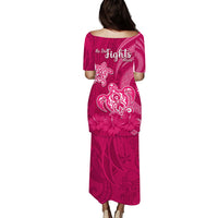 breast-cancer-awareness-puletasi-dress-hibiscus-polynesian-no-one-fights-alone