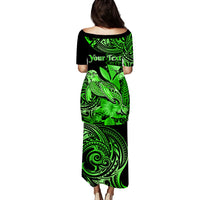 custom-personalised-hawaii-monk-seal-puletasi-dress-kakau-with-kanaka-green