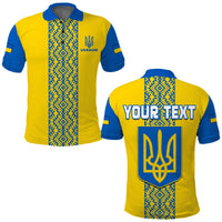 Custom Ukraine Polo Shirt Ukrainian Pattern LT13 - Wonder Print Shop