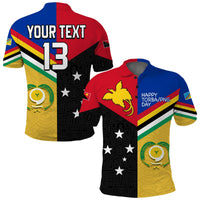 Custom Text and Number Torba PNG Day Polo Shirt 2022 Simple Polynesia LT13 - Wonder Print Shop