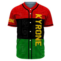 African Baseball Jersey - Personalised Pan Africa - Wonder Print Shop