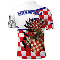 Croatia Polo Shirt Croatian Tattoo - Wonder Print Shop