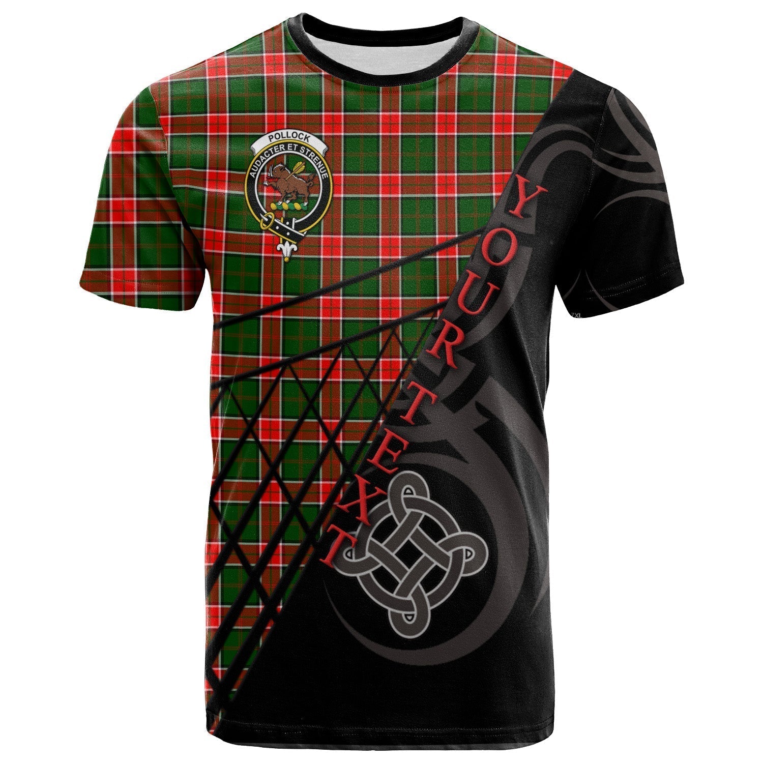 scottish-pollock-modern-clan-crest-tartan-pattern-celtic-t-shirt