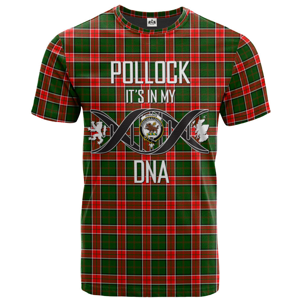 scottish-pollock-modern-clan-dna-in-me-crest-tartan-t-shirt