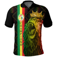 Senegal Football Champion Custom Polo Shirt History Makers - Wonder Print Shop