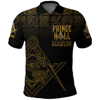 Custom Prince Hall Mason Polo Shirt Caste King 2B1 ASK1 - Wonder Print Shop