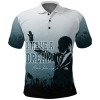 MLK Day Polo Shirt I Have A Dream - Wonder Print Shop