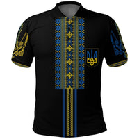 Ukraine Folk Patterns Folk Pattern Polo Shirt Slava Ukraini - Wonder Print Shop