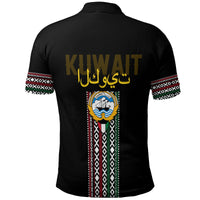 Kuwait Al Sadu Pattern Polo Shirt Modern Style - Wonder Print Shop