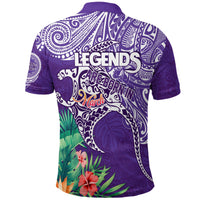 Custom Polynesian Polo Shirt Legends Are Born In March - Wonder Print Shop