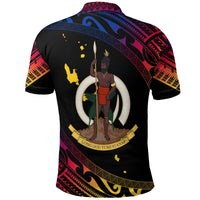 Vanuatu Proud To Be A Ni Van Polynesian Pattern Polo Shirt Torba Province - Wonder Print Shop