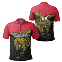 Papua New Guinea Polo Shirt Independence Day Simple Style LT16 - Wonder Print Shop