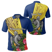 Custom Polynesian Day Polo Shirt Sun Style LT16 - Wonder Print Shop