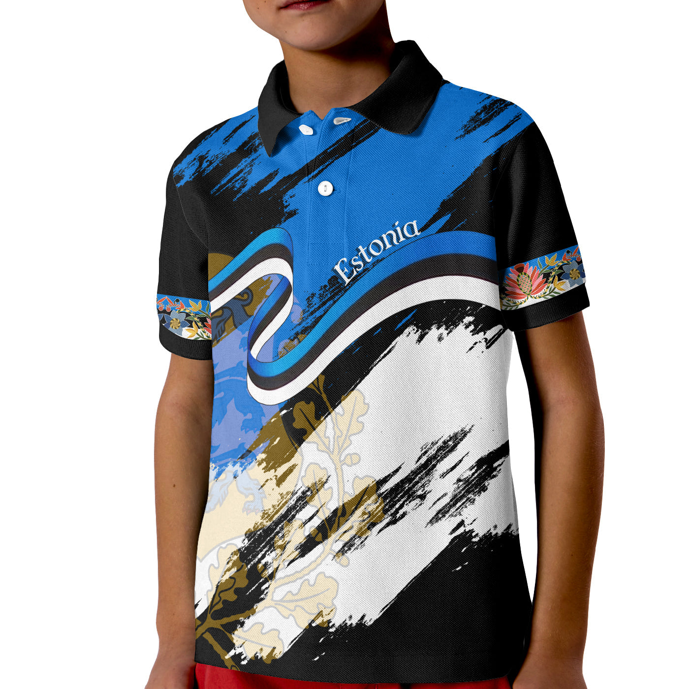 estonia-grunge-design-kid-polo-shirt-eesti-flag