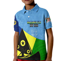 Malampa Fiji Day Polo Shirt Mix Tapa Style - Wonder Print Shop