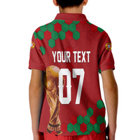Custom Portugal Polo Shirt Football 2022 KID Portuguesa Selecao - Wonder Print Shop