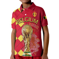 Belgium Football Champions Great Polo Shirt Coat Of Arms - Wonder Print Shop
