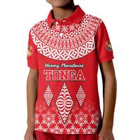 Tonga Kupesi Ngatu Merry Polo Shirt Christmas - Wonder Print Shop