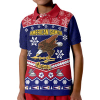 Custom American Samoa Tribal Polynesian Christmas Vibe Polo Shirt - Wonder Print Shop