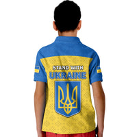 Ukraine Stand With UKRAINE Polo Shirt - Wonder Print Shop