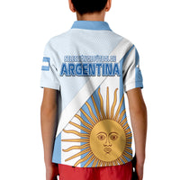 Argentina Sol de Mayo Football Polo Shirt - Wonder Print Shop
