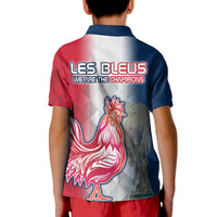 France Football Qatar Roosters Champions 2022 Polo Shirt - Wonder Print Shop