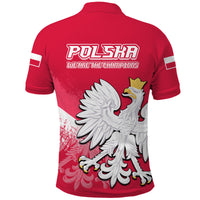 Poland Football Polo Shirt Coat of Arms No2 - Wonder Print Shop