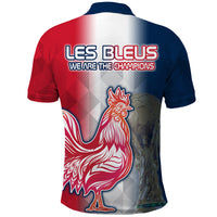 France Football Qatar Roosters Champions 2022 Polo Shirt - Wonder Print Shop