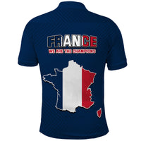 France Rooster Les Bleus Football Polo Shirt - Wonder Print Shop