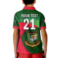 Custom Bangladesh Cricket Team Polo Shirt Bangla Tigers Simple - Wonder Print Shop