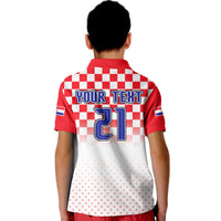 Custom Croatia Hrvatska Football Vibe Polo Shirt - Wonder Print Shop