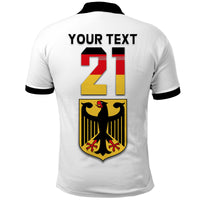 Custom Germany Home Kit Football WC 2022 Polo Shirt - Wonder Print Shop